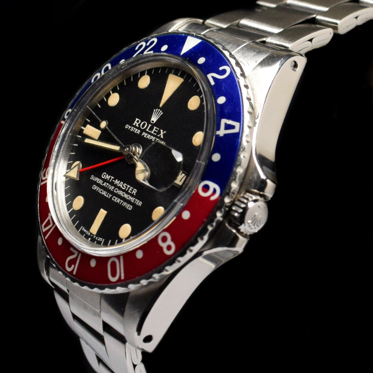 Rolex GMT-Master Matte Dial “Long E” 1675 (SOLD)