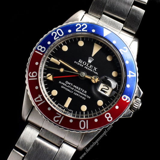 Rolex GMT-Master Matte Dial “Long E” 1675 (SOLD)