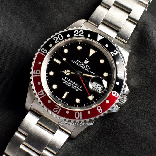 Rolex GMT-Master II Coke 16710 w/ Original Paper & Tag  ( SOLD )