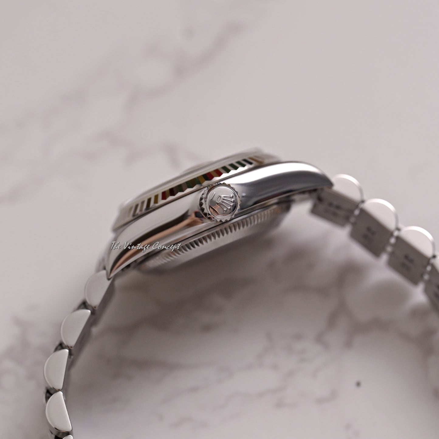 Rolex Steel Lady Datejust MOP Dial with Roman Indexes Ref. 79174
