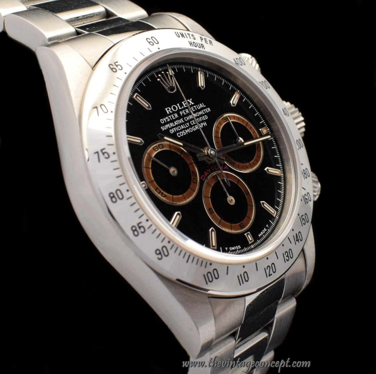 Rolex Daytona Black Patrizzi Dial 16520 w/ Original Paper (SOLD)