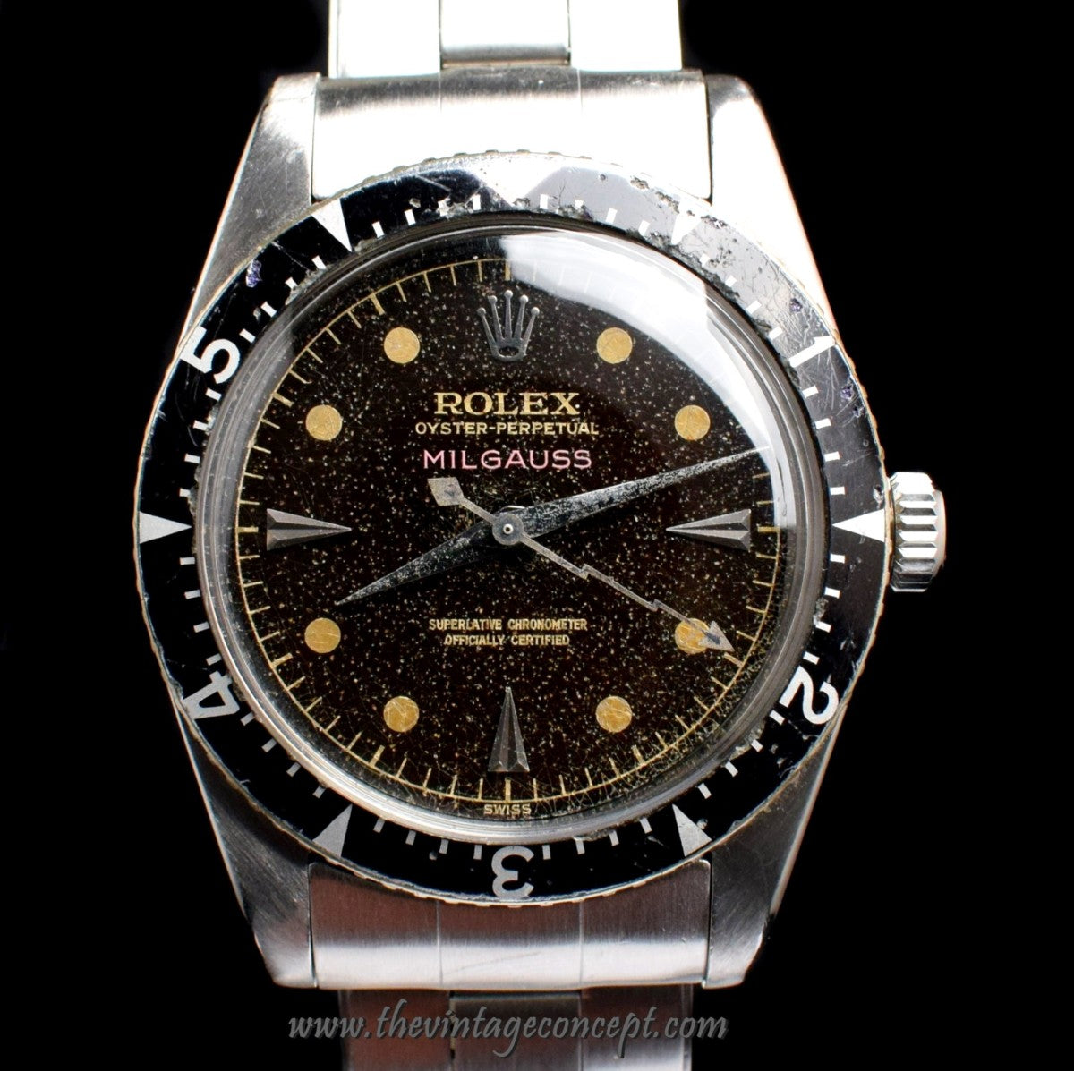 Rolex Milgauss Tropical Honeycomb Dial 6541 (SOLD)