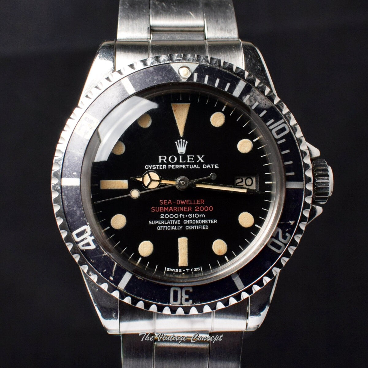 Rolex Double Red Sea-Dweller MK 1 Non-Valve 1665 (SOLD)