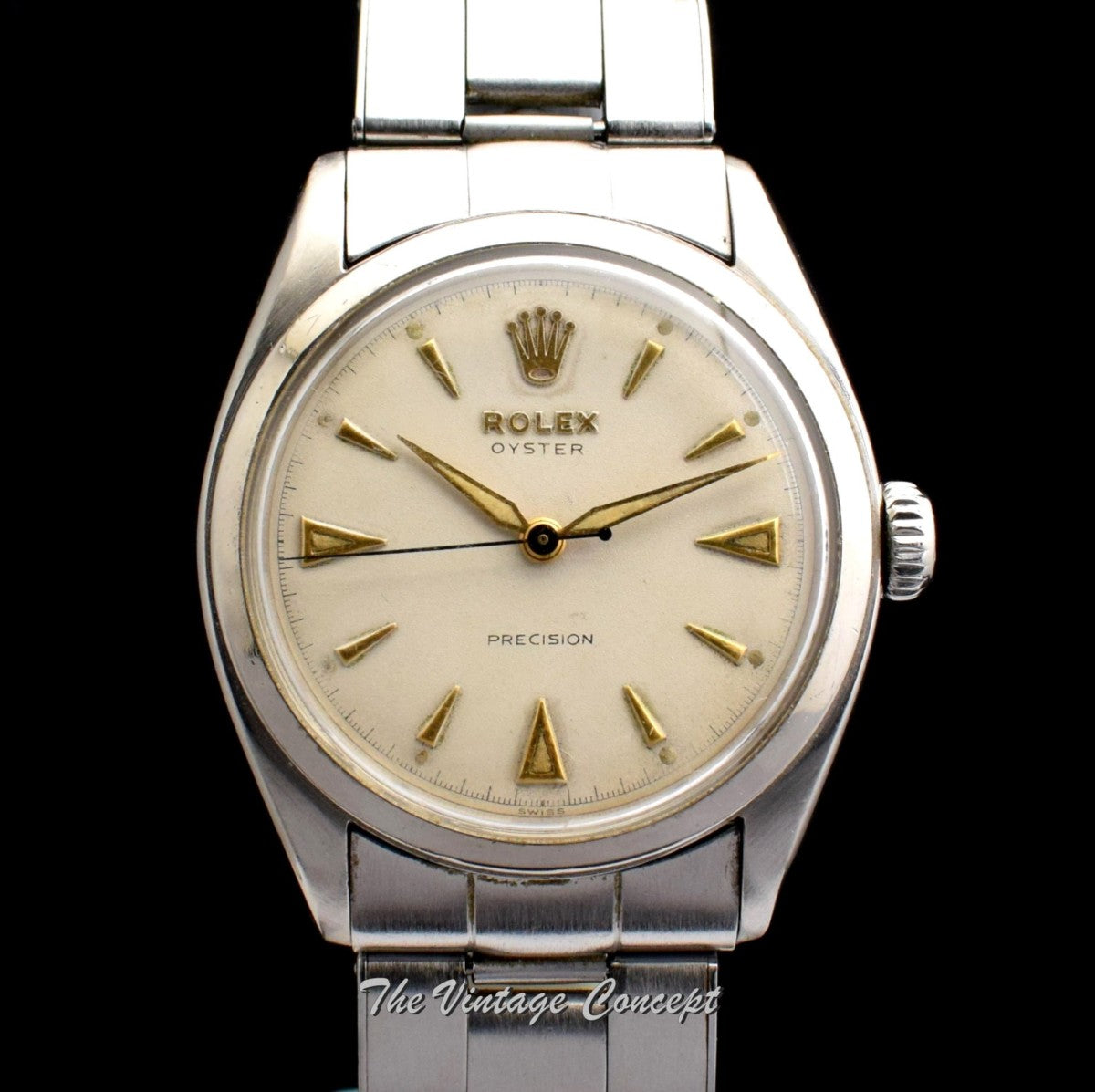 Rolex Oyster Precision Creamy Dial Manual Wind 6022 (SOLD)