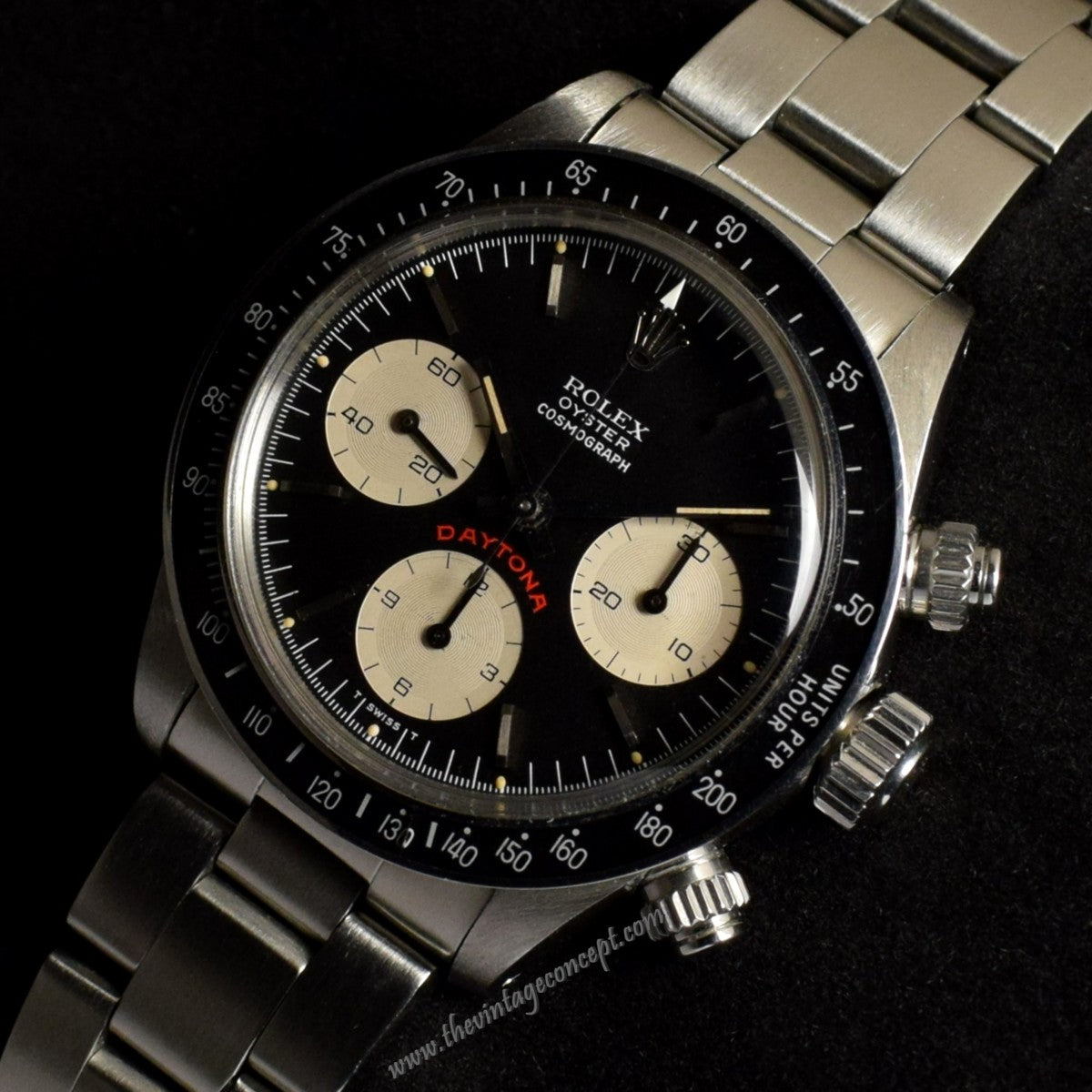 Rolex Daytona Black Dial Big Red 6263 (SOLD)