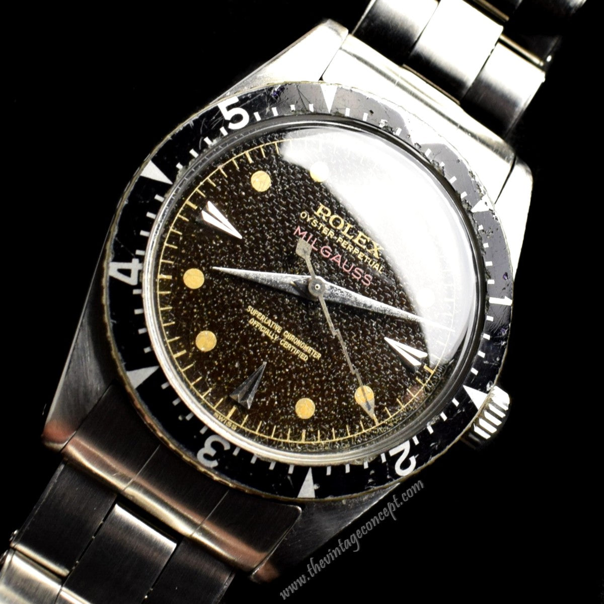 Rolex Milgauss Tropical Honeycomb Dial 6541 (SOLD)