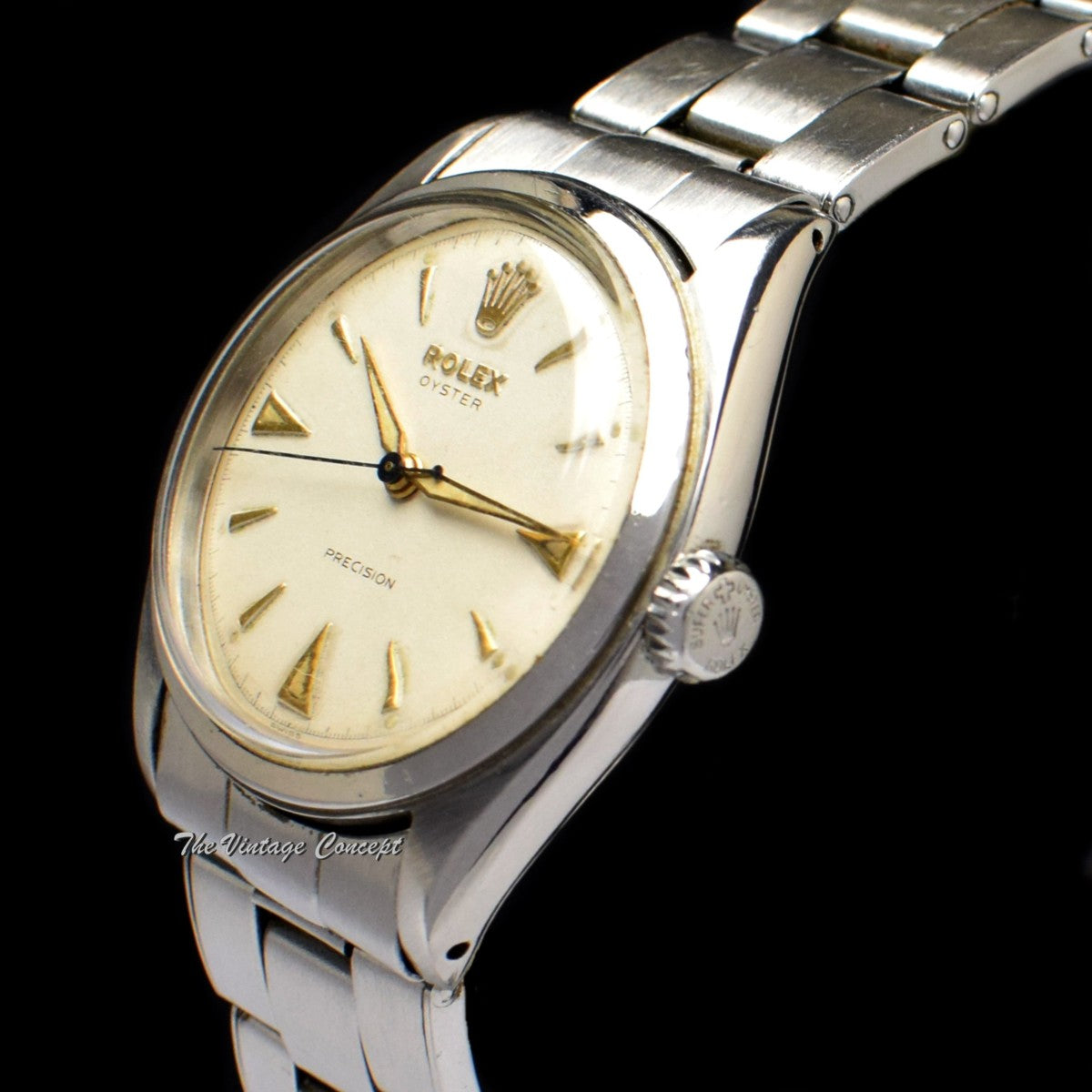 Rolex Oyster Precision Creamy Dial Manual Wind 6022 (SOLD)