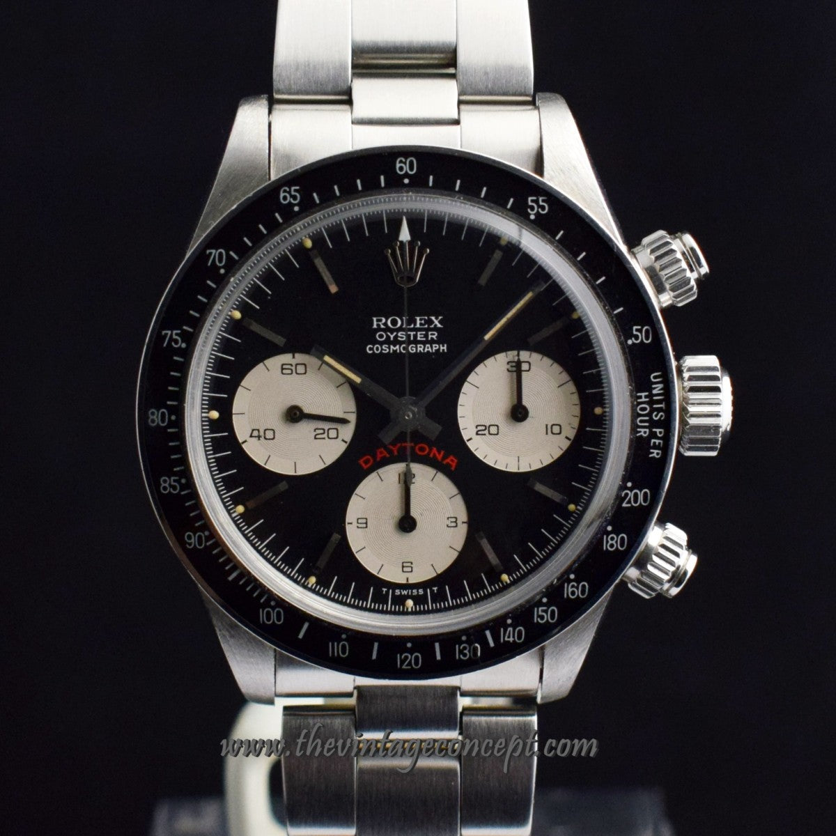 Rolex Daytona Black Dial Big Red 6263 (SOLD)