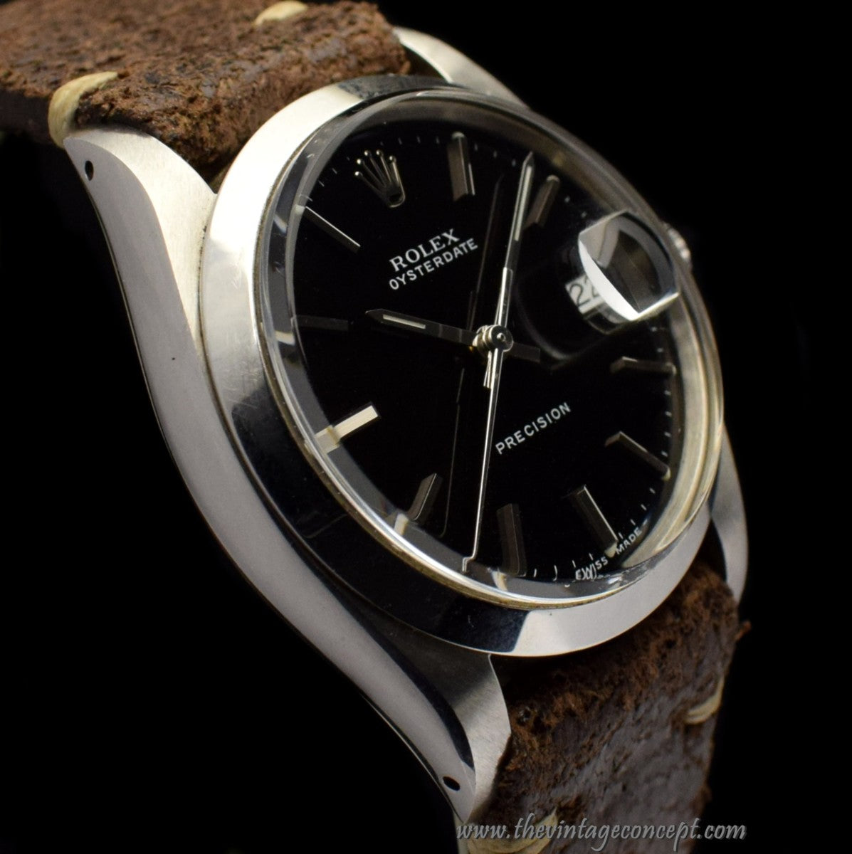 Rolex Oysterdate Black Dial 6694 (SOLD)