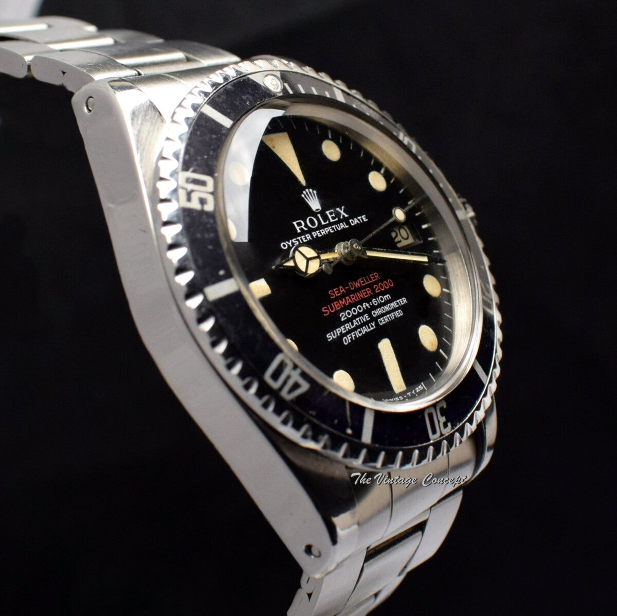 Rolex Double Red Sea-Dweller MK 1 Non-Valve 1665 (SOLD)