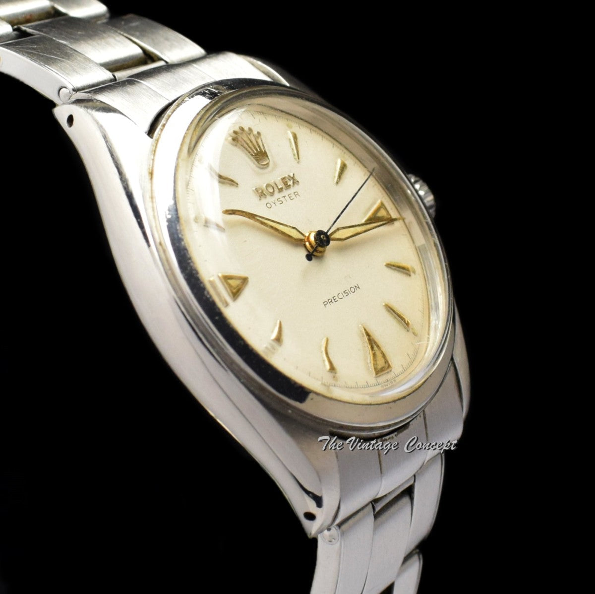 Rolex Oyster Precision Creamy Dial Manual Wind 6022 (SOLD)