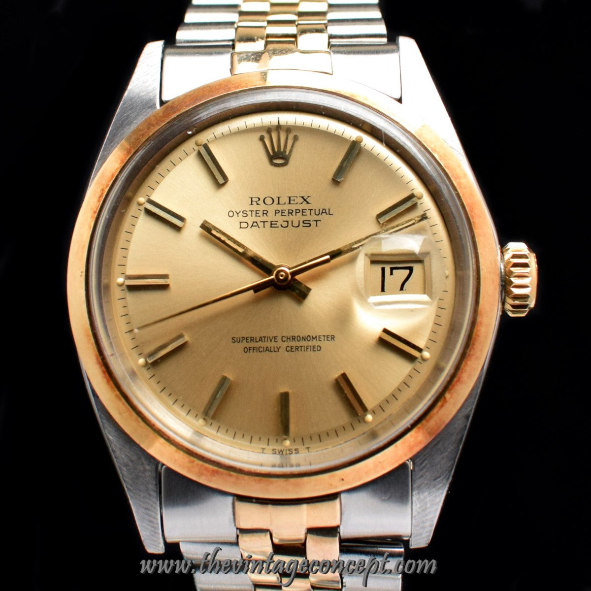 Rolex Datejust Two-Tones Champagne Dial 1600 (SOLD)