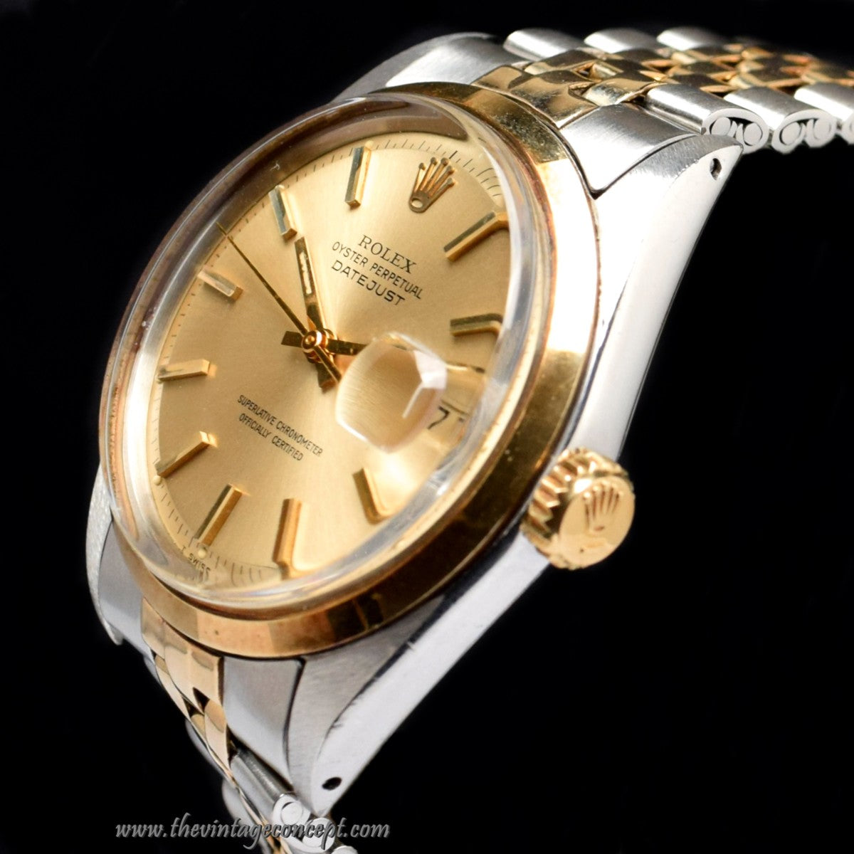 Rolex Datejust Two-Tones Champagne Dial 1600 (SOLD)