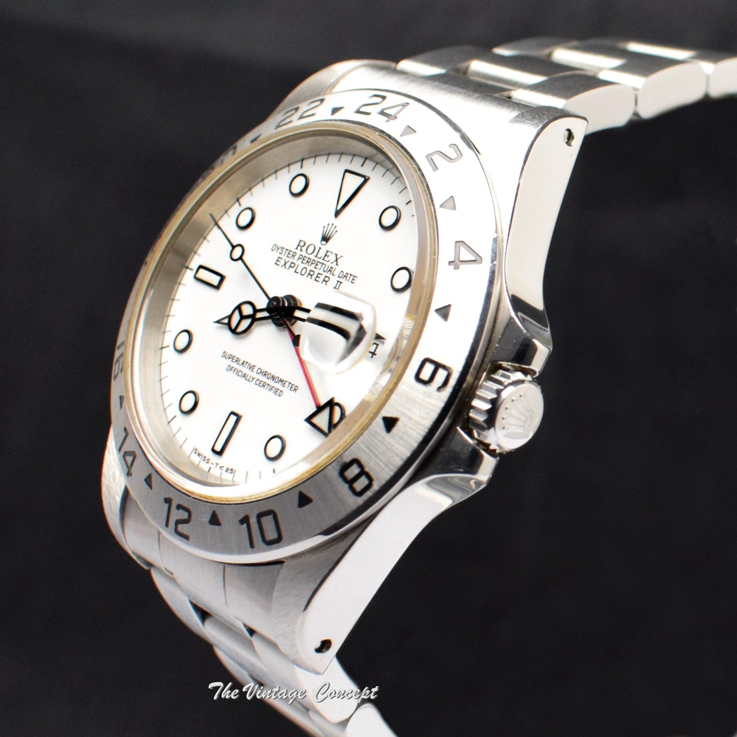 Rolex Explorer II White Dial 16570  (SOLD)