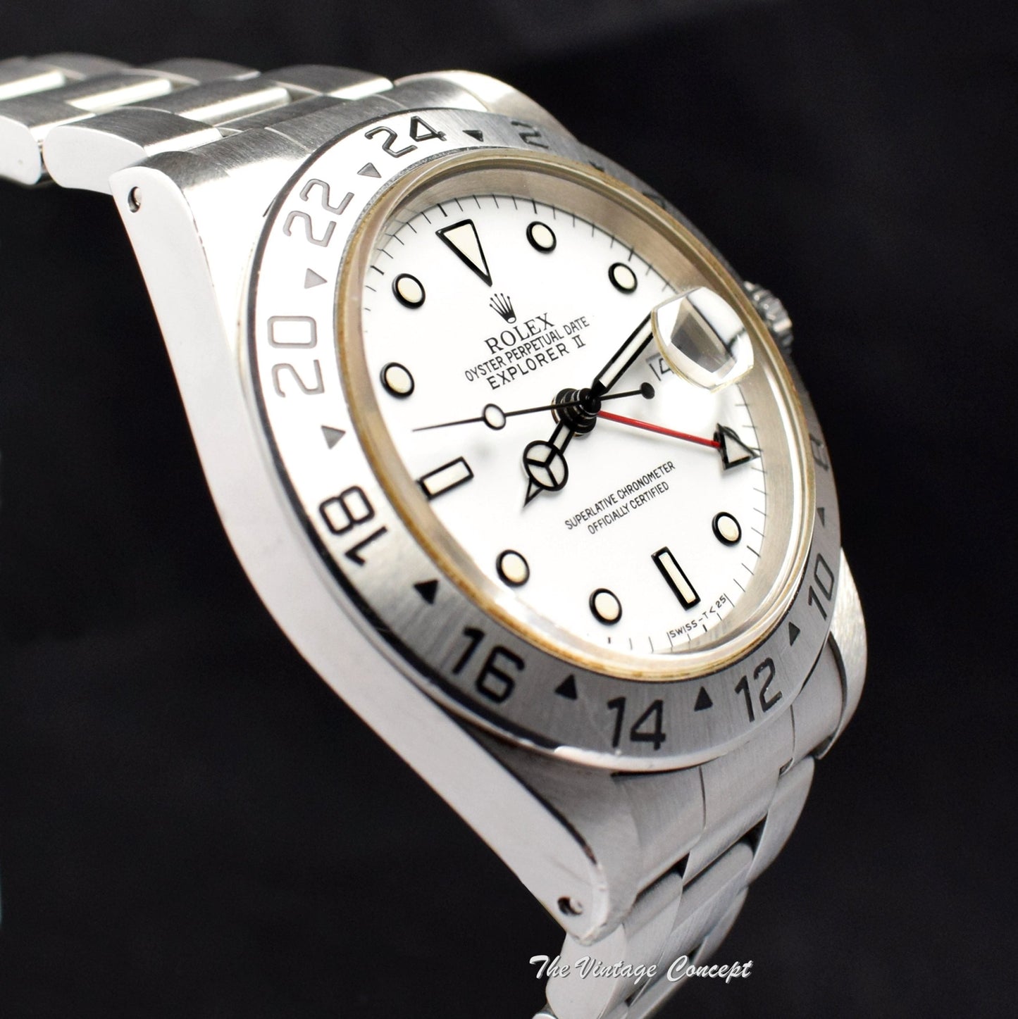 Rolex Explorer II White Dial 16570  (SOLD)