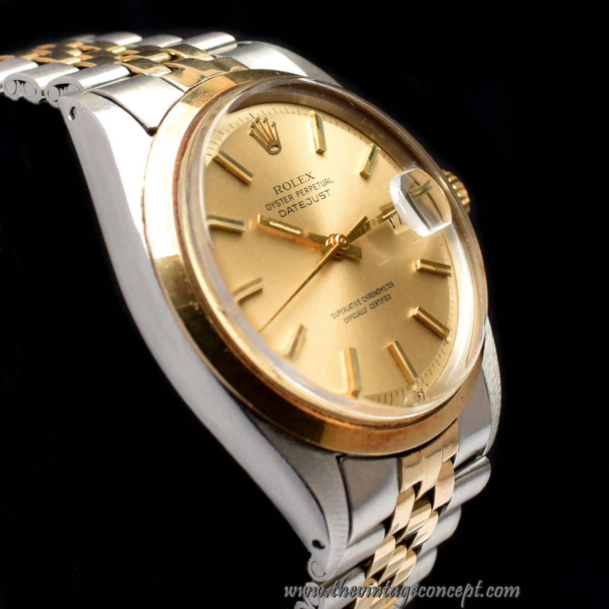 Rolex Datejust Two-Tones Champagne Dial 1600 (SOLD)