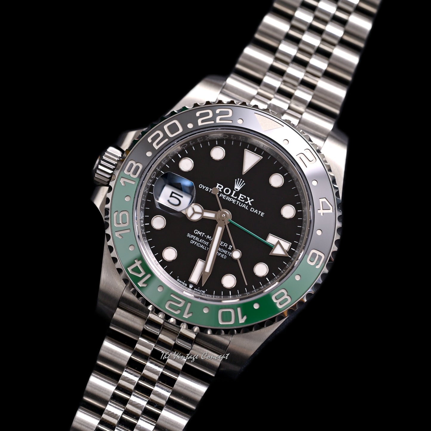 Rolex Steel GMT-Master II “Sprite” from 2025 w/ full set Ref. 126720VTNR (ON HOLD)
