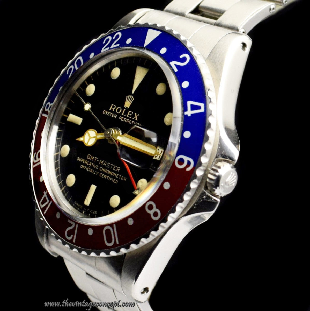 Rolex GMT-Master PCG Gilt Dial 1675  (SOLD)