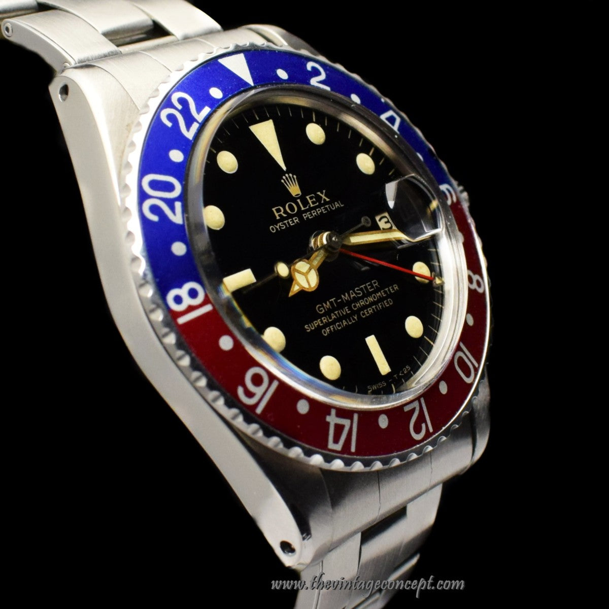 Rolex GMT-Master PCG Gilt Dial 1675  (SOLD)