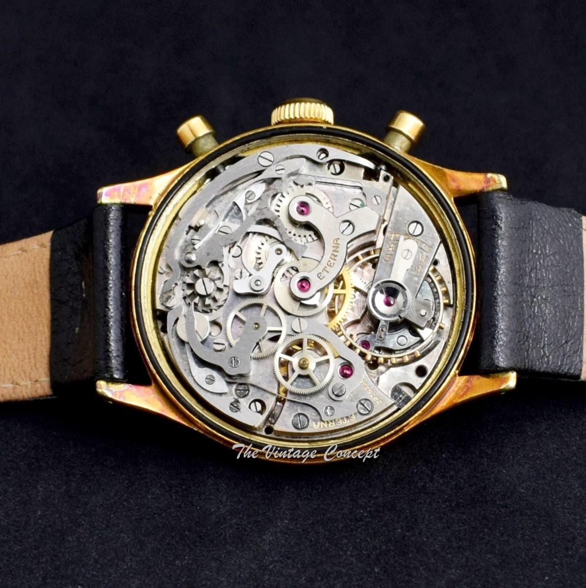 Eterna 38mm Gold Plated Chronograph