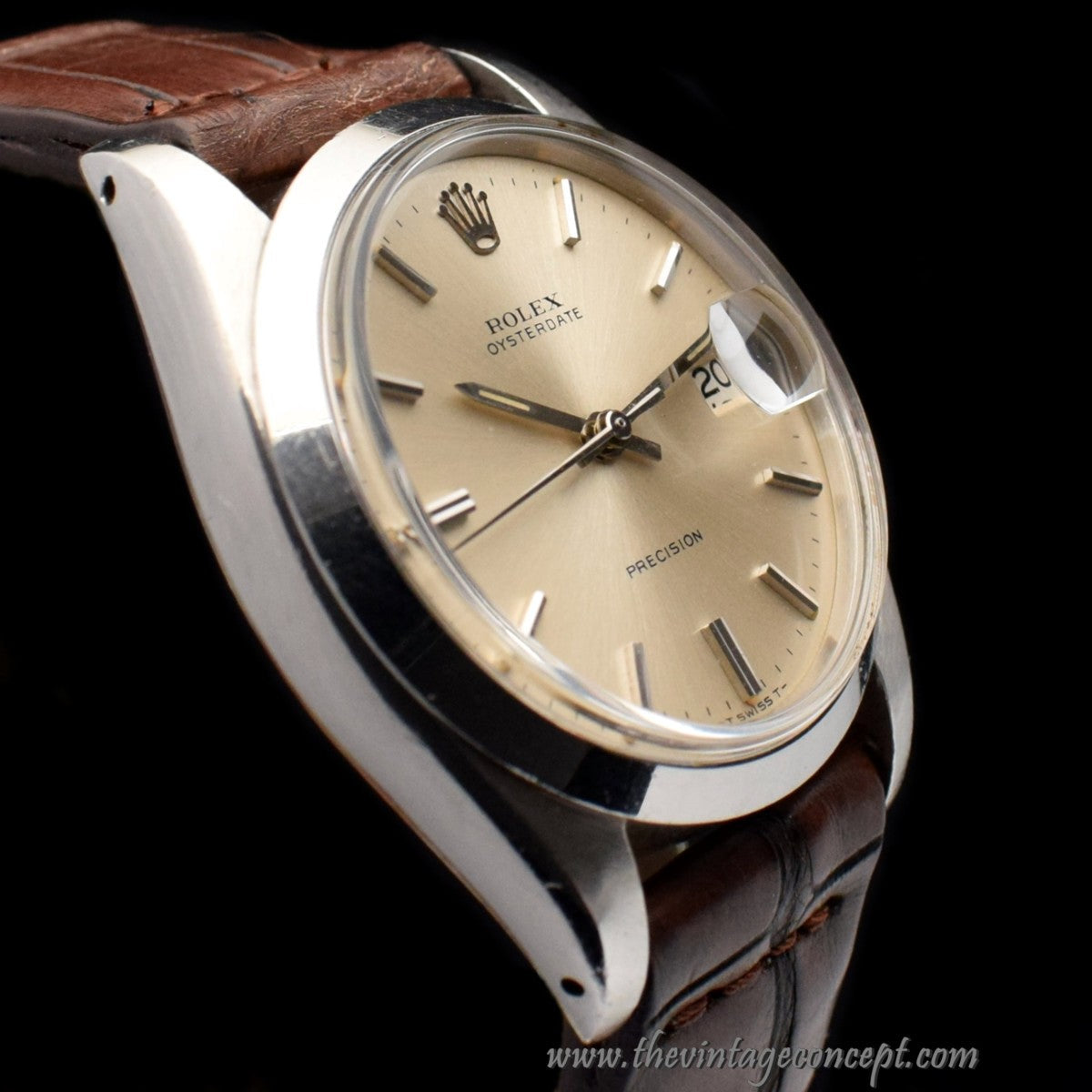 Rolex Oysterdate Silver Dial 6694 (SOLD)