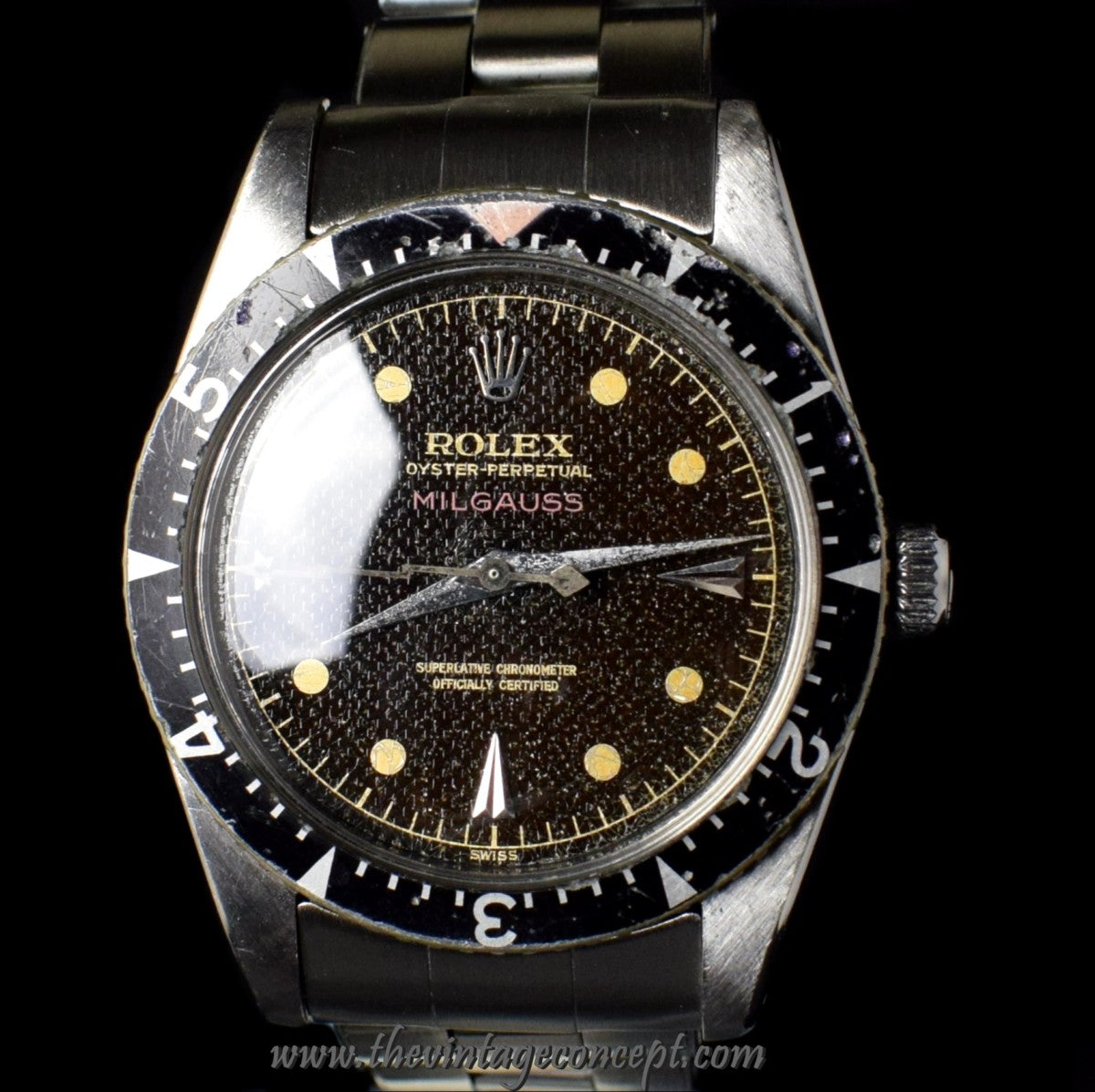 Rolex Milgauss Tropical Honeycomb Dial 6541 (SOLD)