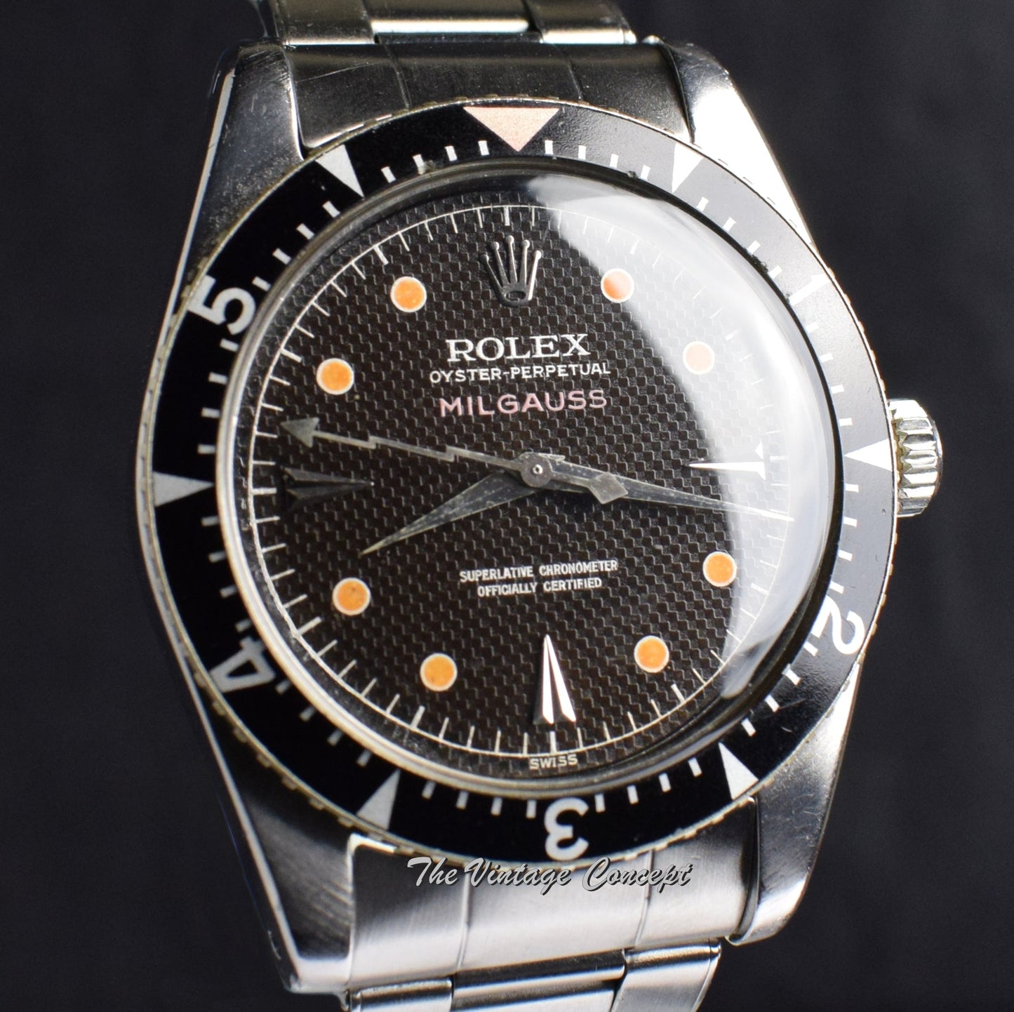 Rolex Milgauss Tropical Honeycomb Dial 6541 (SOLD)