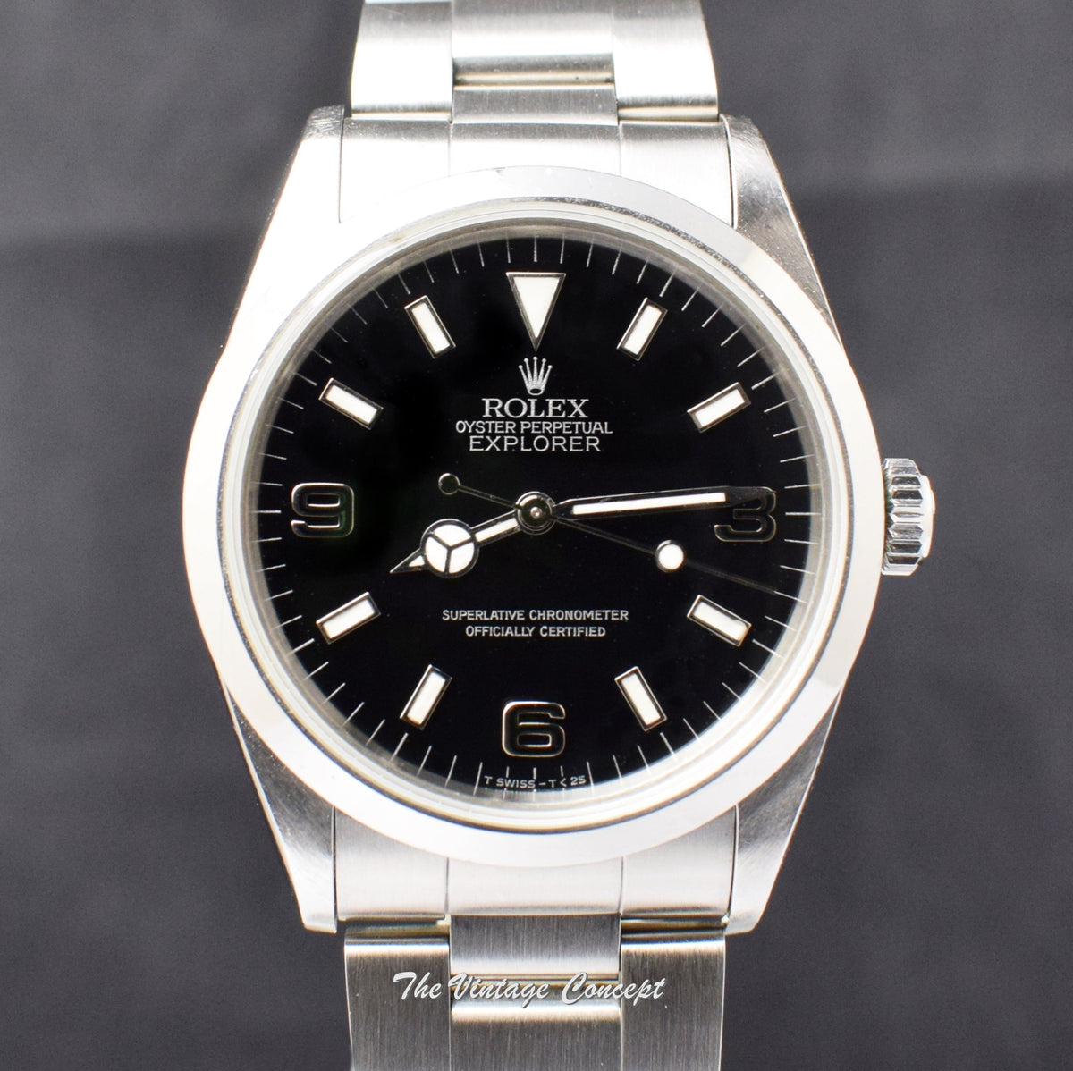 Rolex Explorer I Black Out 14270 w/ Original Paper & Tags (SOLD)