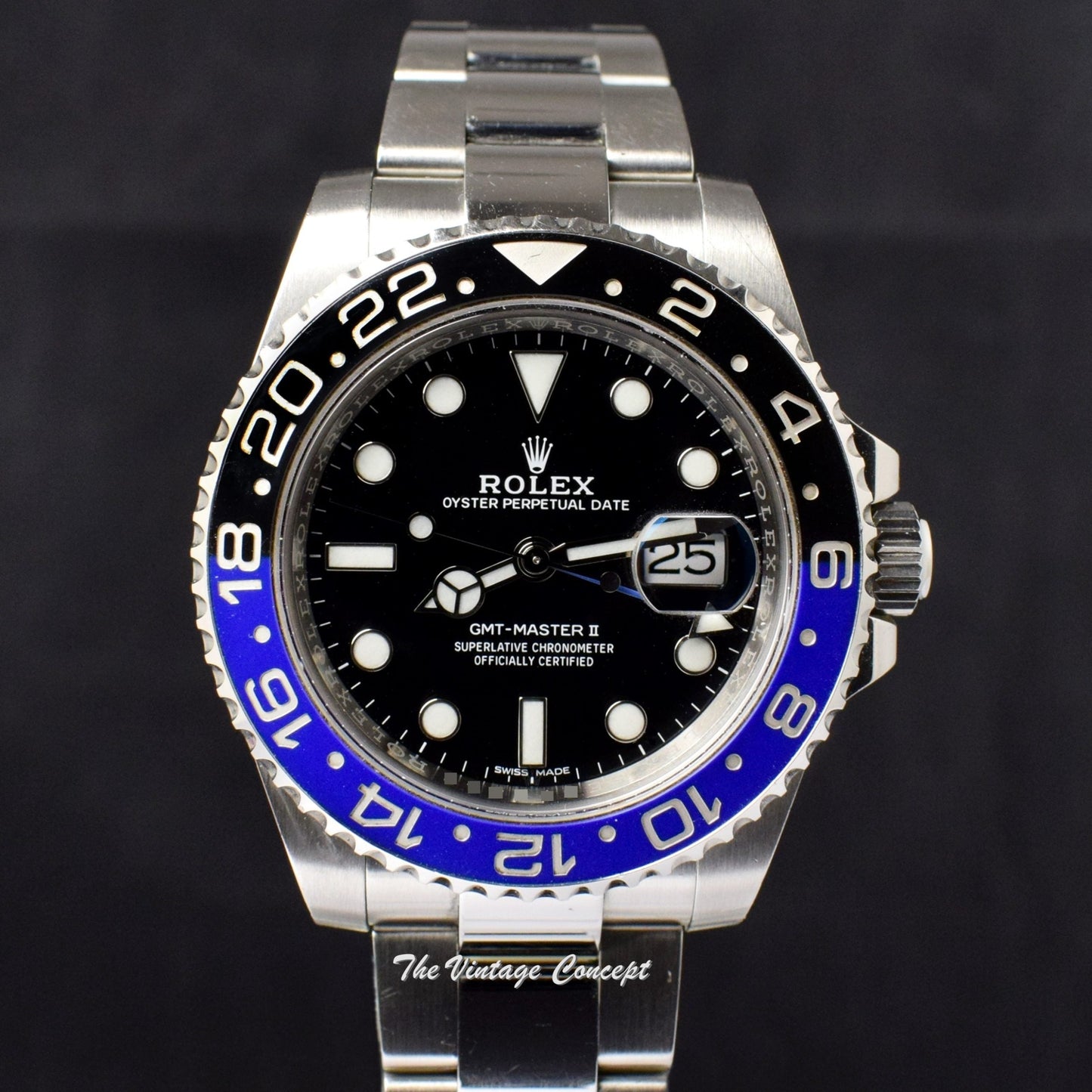 Rolex GMT-Master II Batman Blue & Black 116710BLNR (Full Set)  (SOLD)