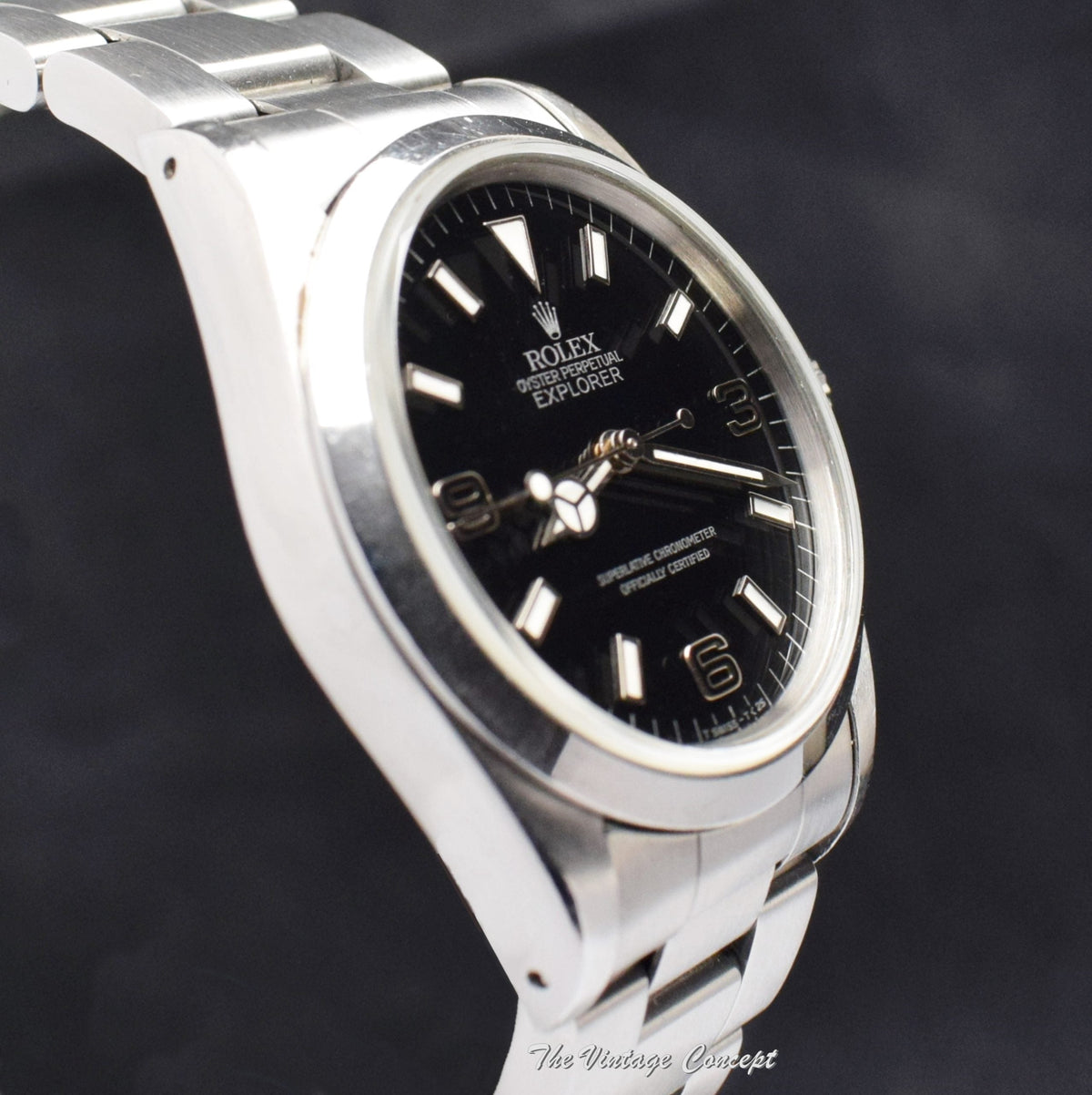 Rolex Explorer I Black Out 14270 w/ Original Paper & Tags (SOLD)