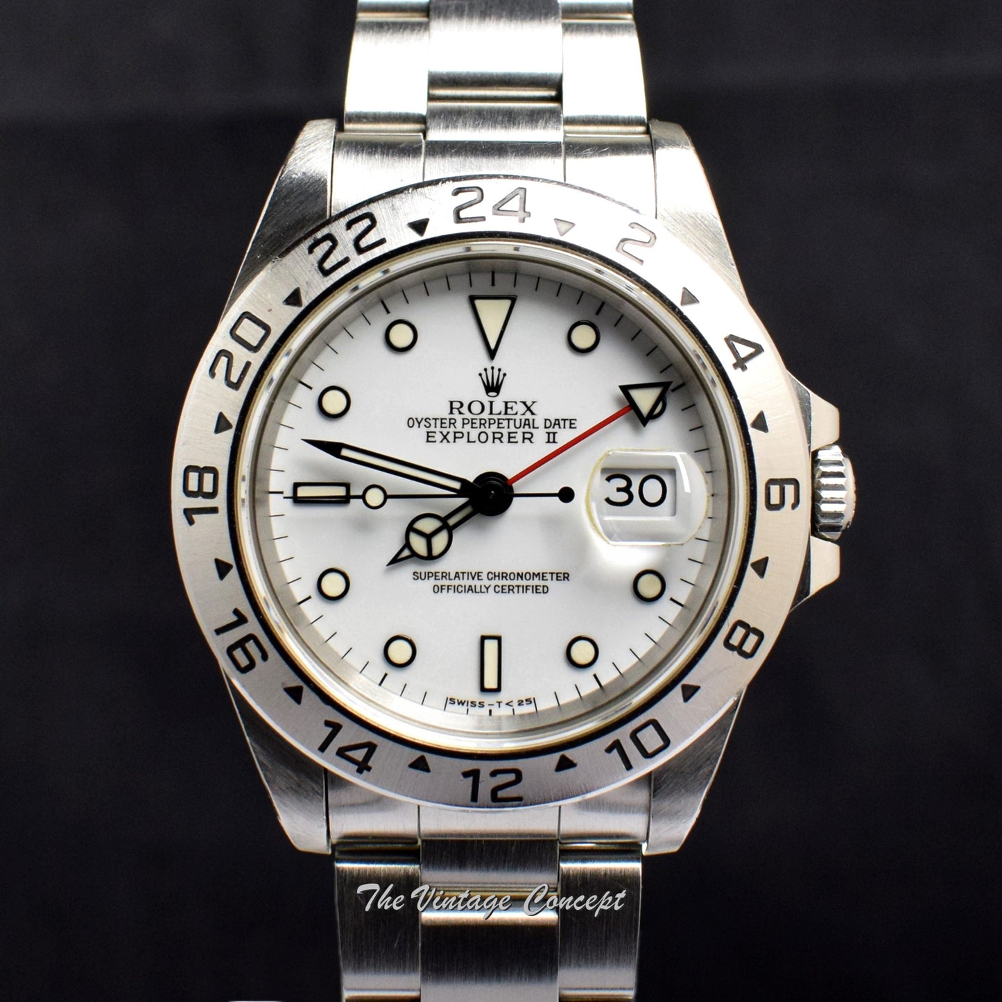 Rolex Explorer II White Dial 16570  (SOLD)