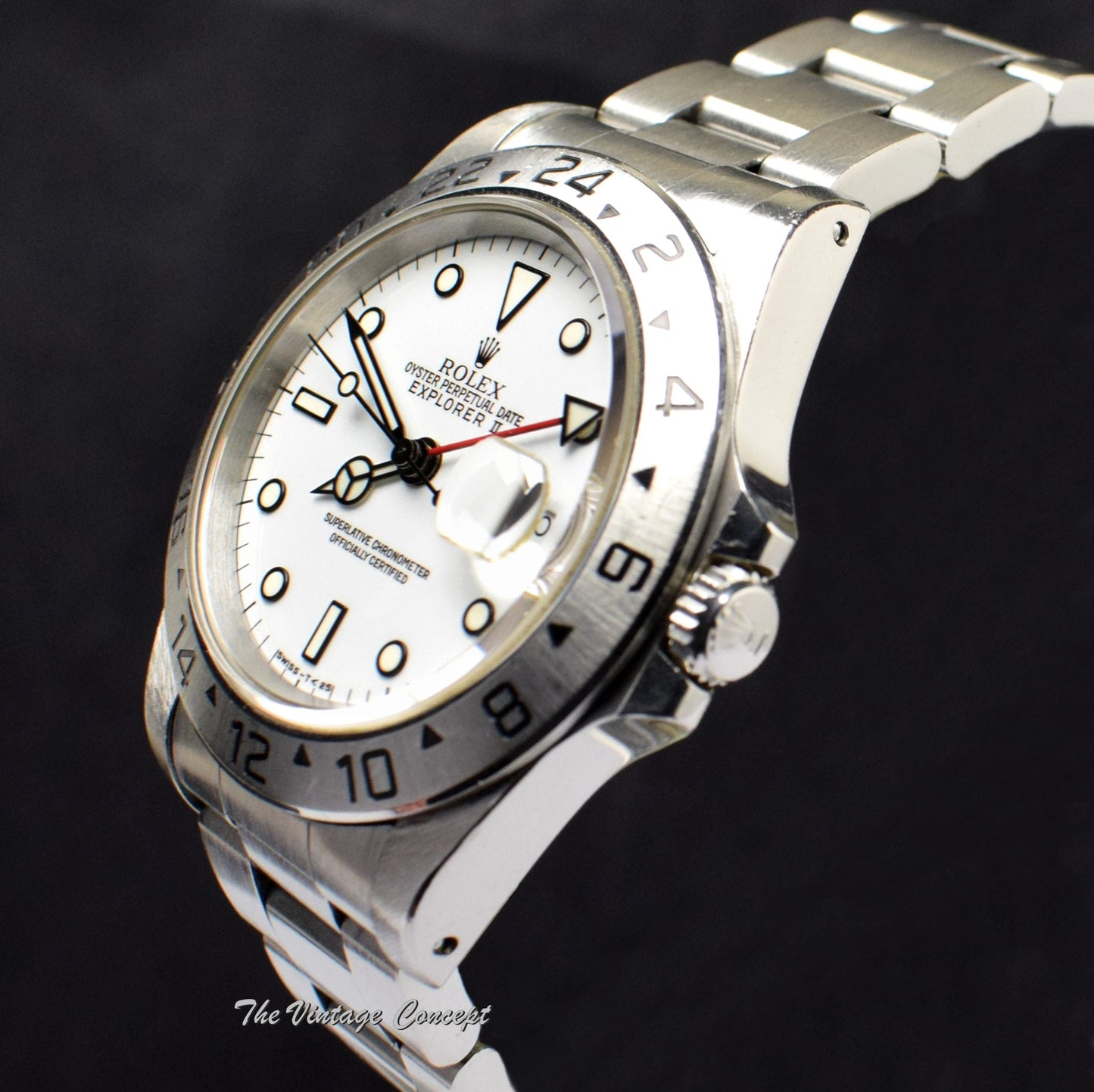 Rolex Explorer II White Dial 16570  (SOLD)