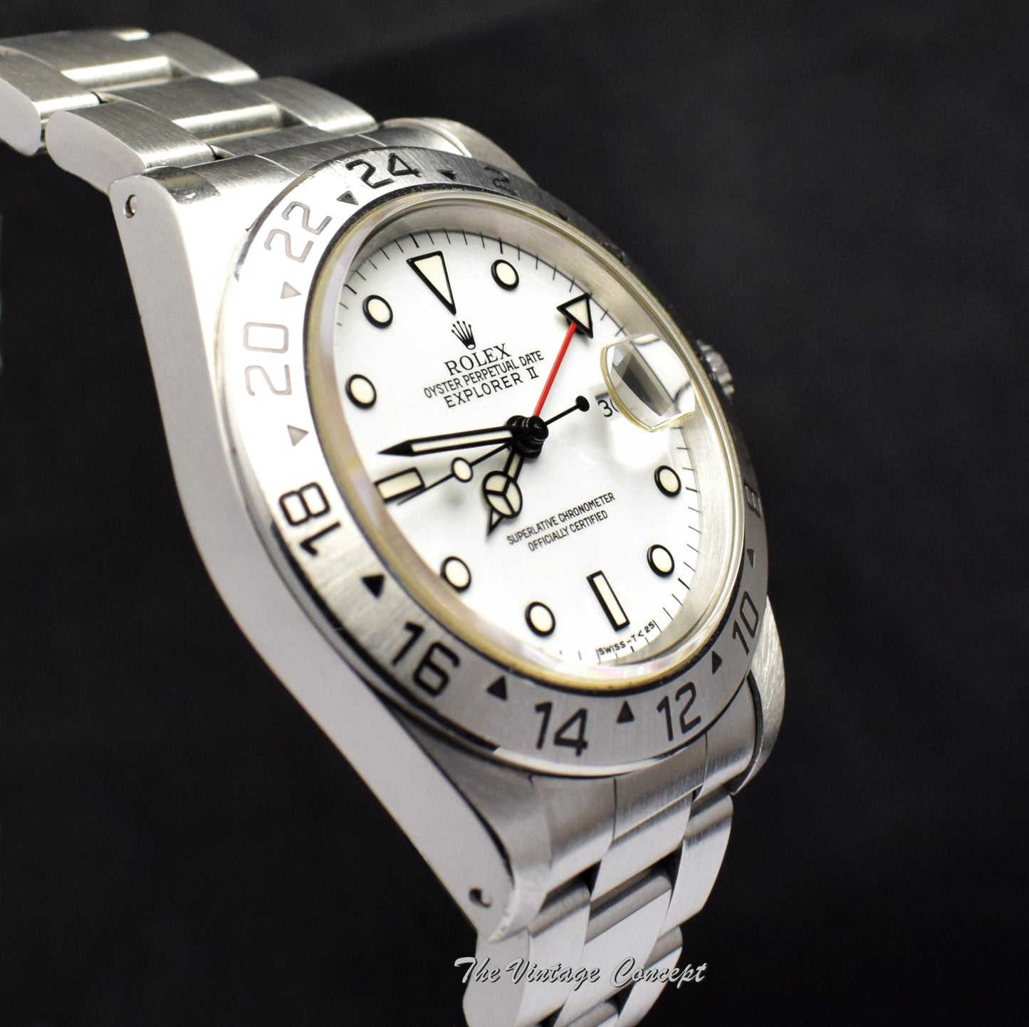 Rolex Explorer II White Dial 16570  (SOLD)