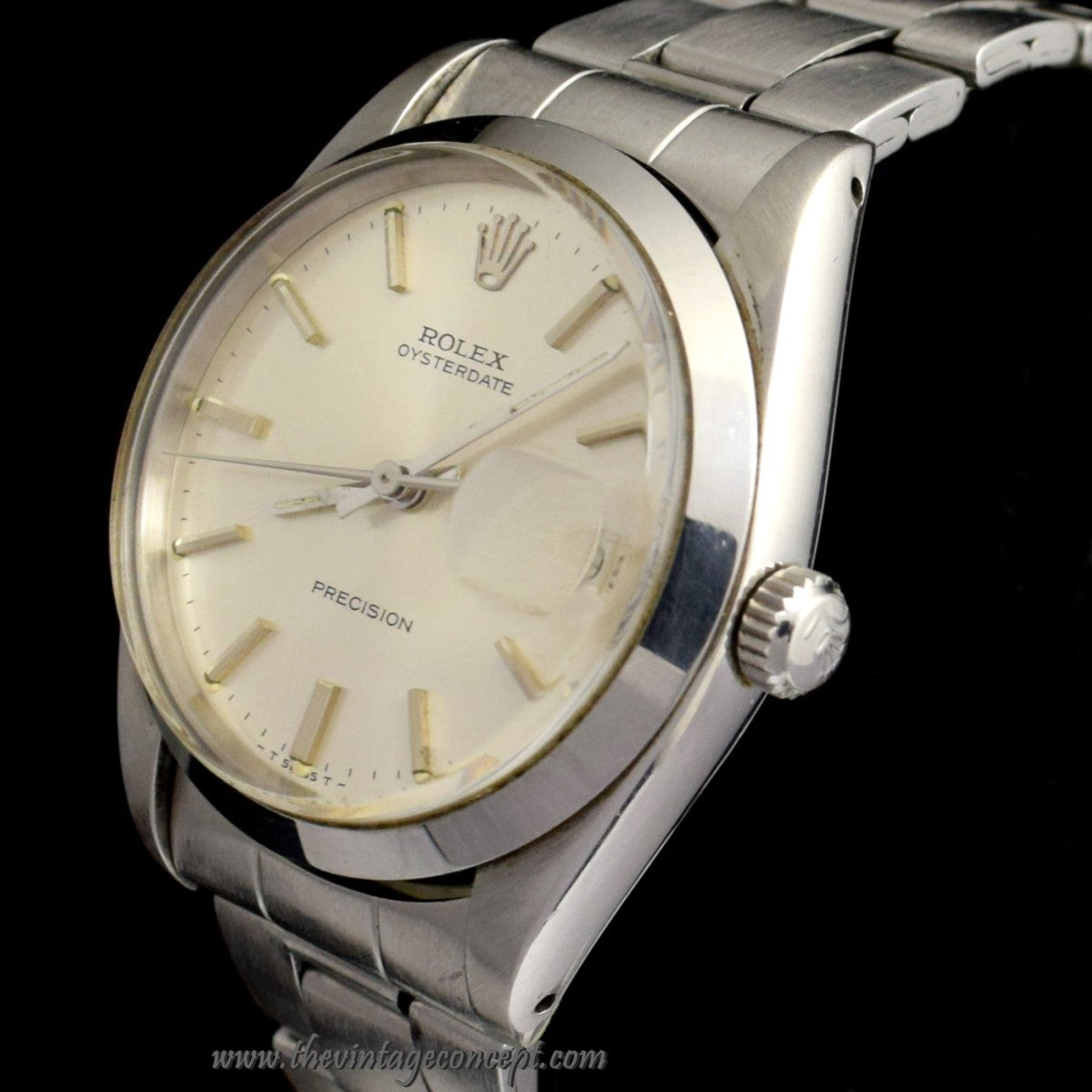 Rolex Oysterdate Silver Dial 6694 (SOLD)