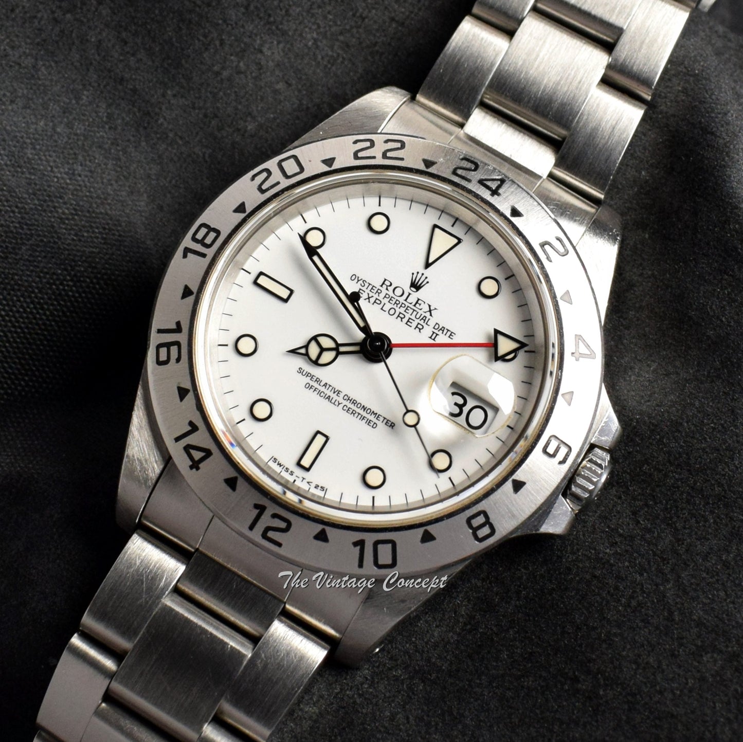 Rolex Explorer II White Dial 16570  (SOLD)