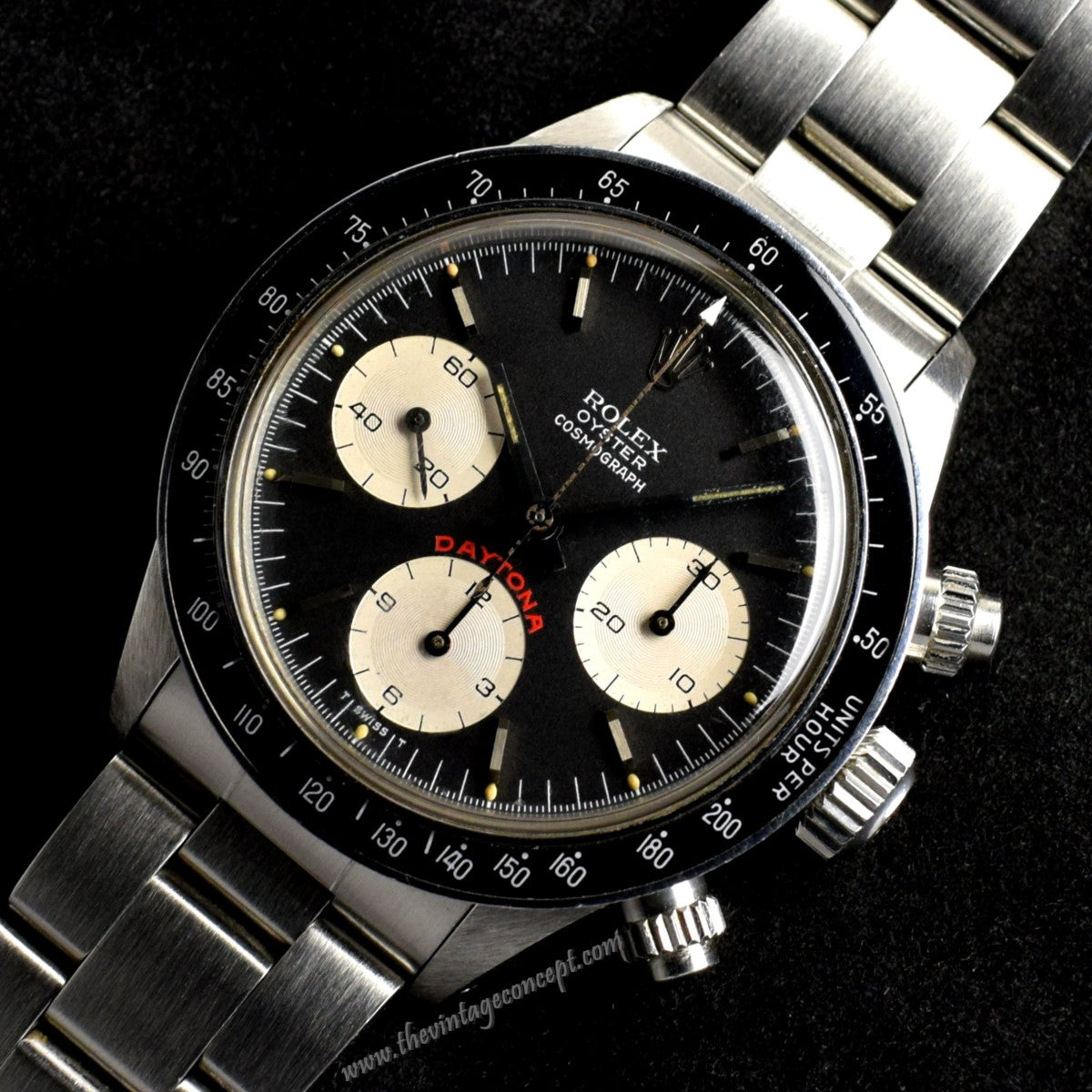 Rolex Daytona Black Dial Big Red 6263 (SOLD)