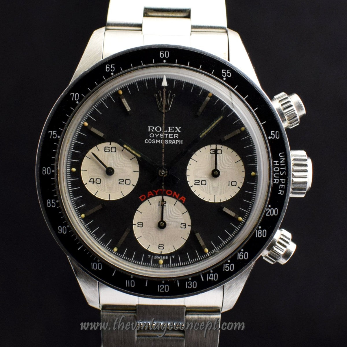 Rolex Daytona Black Dial Big Red 6263 (SOLD)