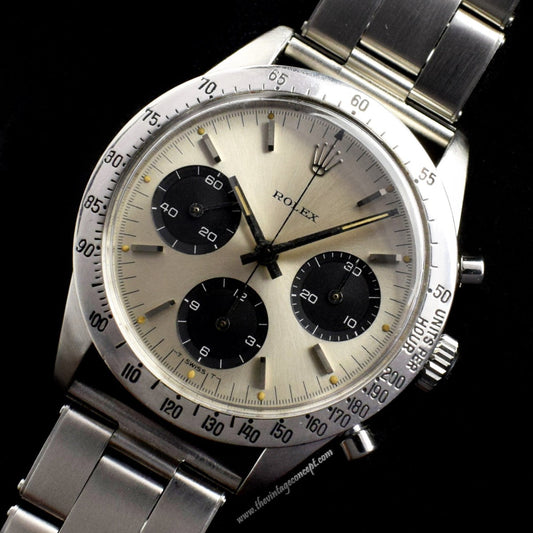 Rolex Pre-Daytona Solo Silver Dial 6238 (SOLD)