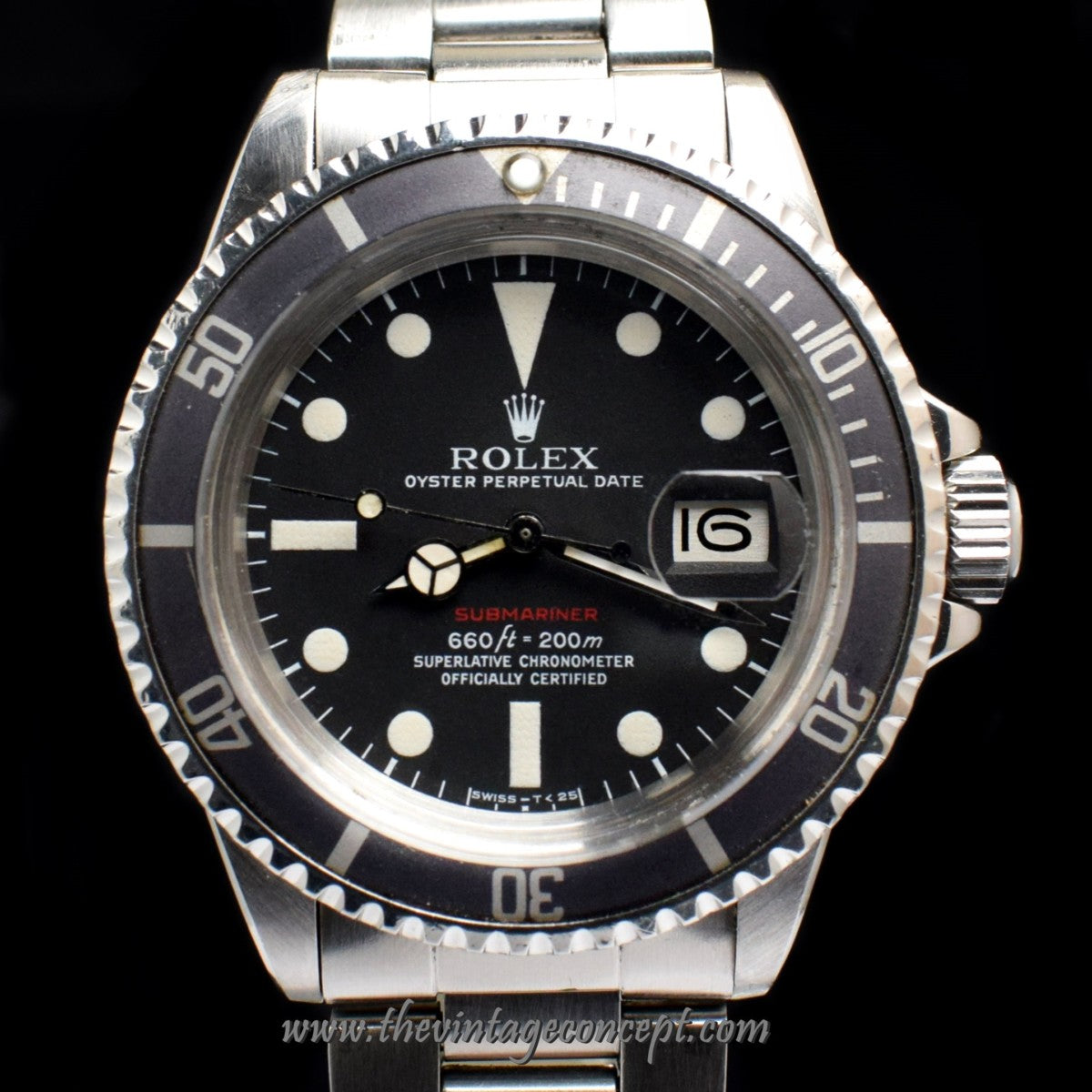 Rolex Submariner Single Red MK V 1680 (SOLD)