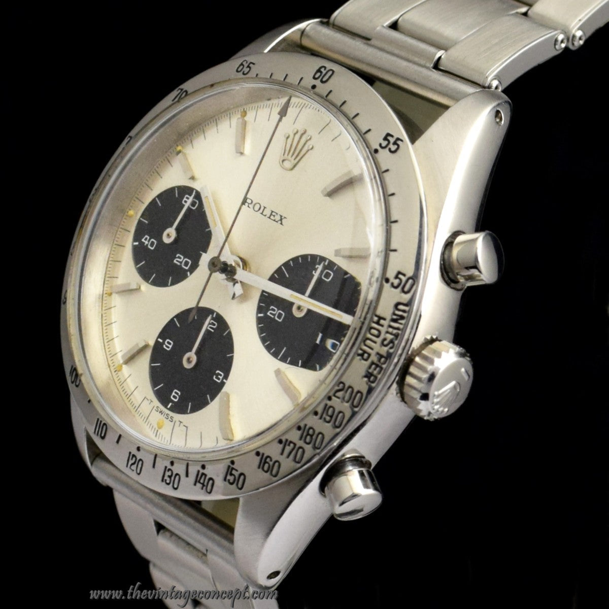 Rolex Pre-Daytona Solo Silver Dial 6238 (SOLD)