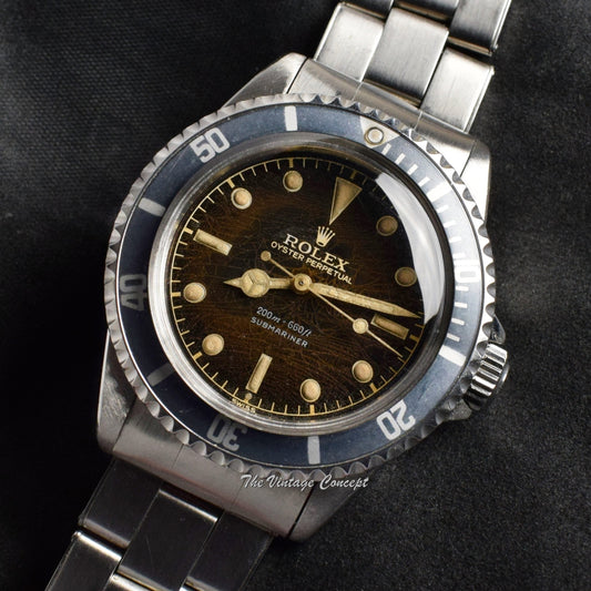 Rolex Submariner Tropical Gilt Dial PCG Chapter Ring 5512 (SOLD)