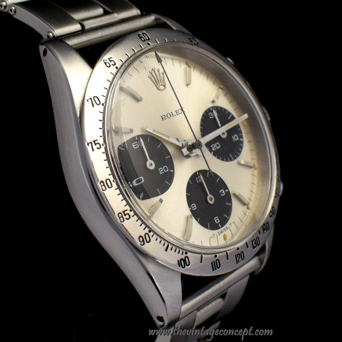 Rolex Pre-Daytona Solo Silver Dial 6238 (SOLD)