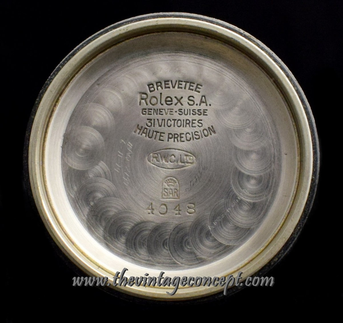 Rolex Chronograph Silver Dial Anti-Magnetique 4048  (ON HOLD)