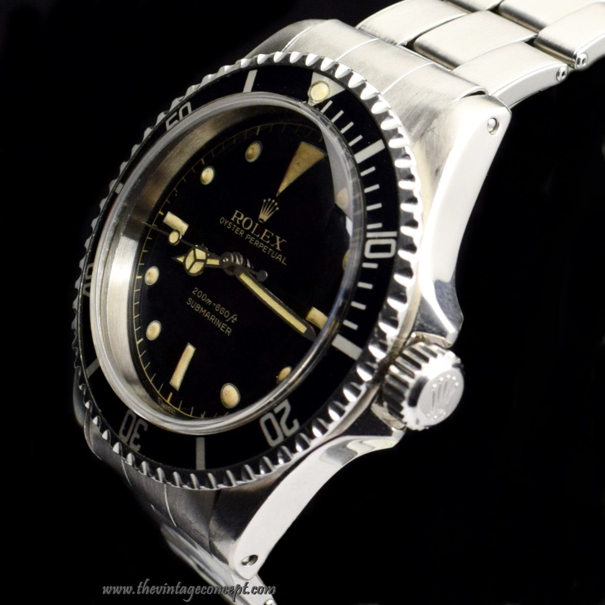 Rolex Submariner Gilt Dial Chapter Ring PCG 5512 (SOLD)