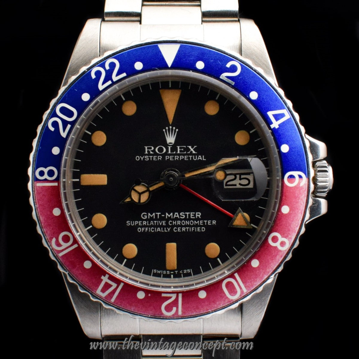 Rolex GMT-Master Matte Dial Pumpkin 1675 (SOLD)