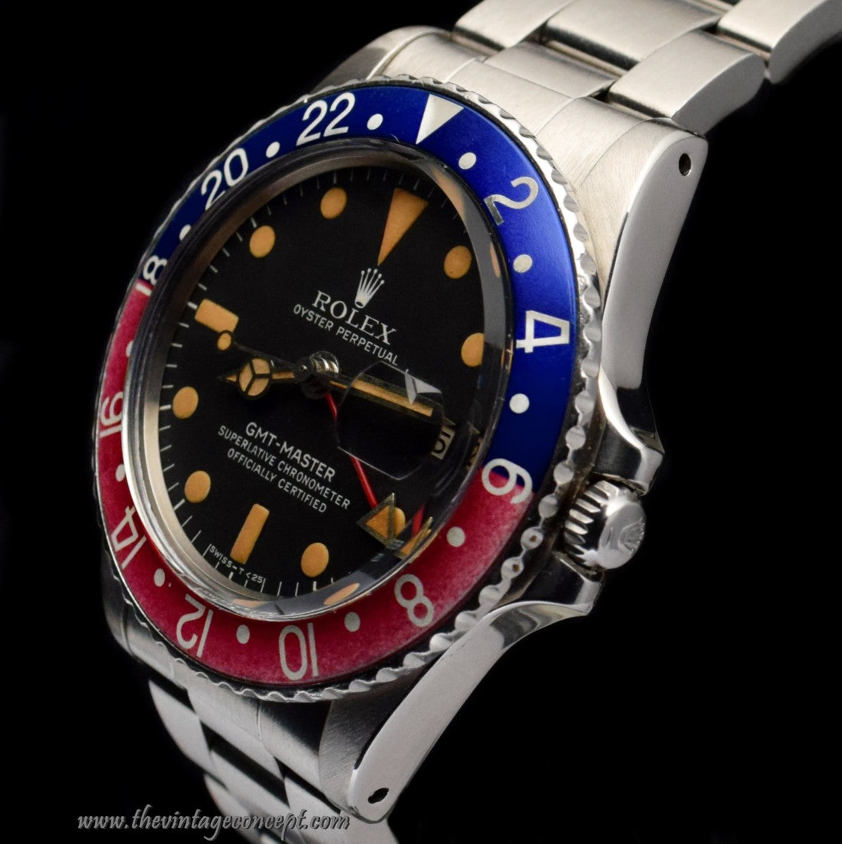 Rolex GMT-Master Matte Dial Pumpkin 1675 (SOLD)