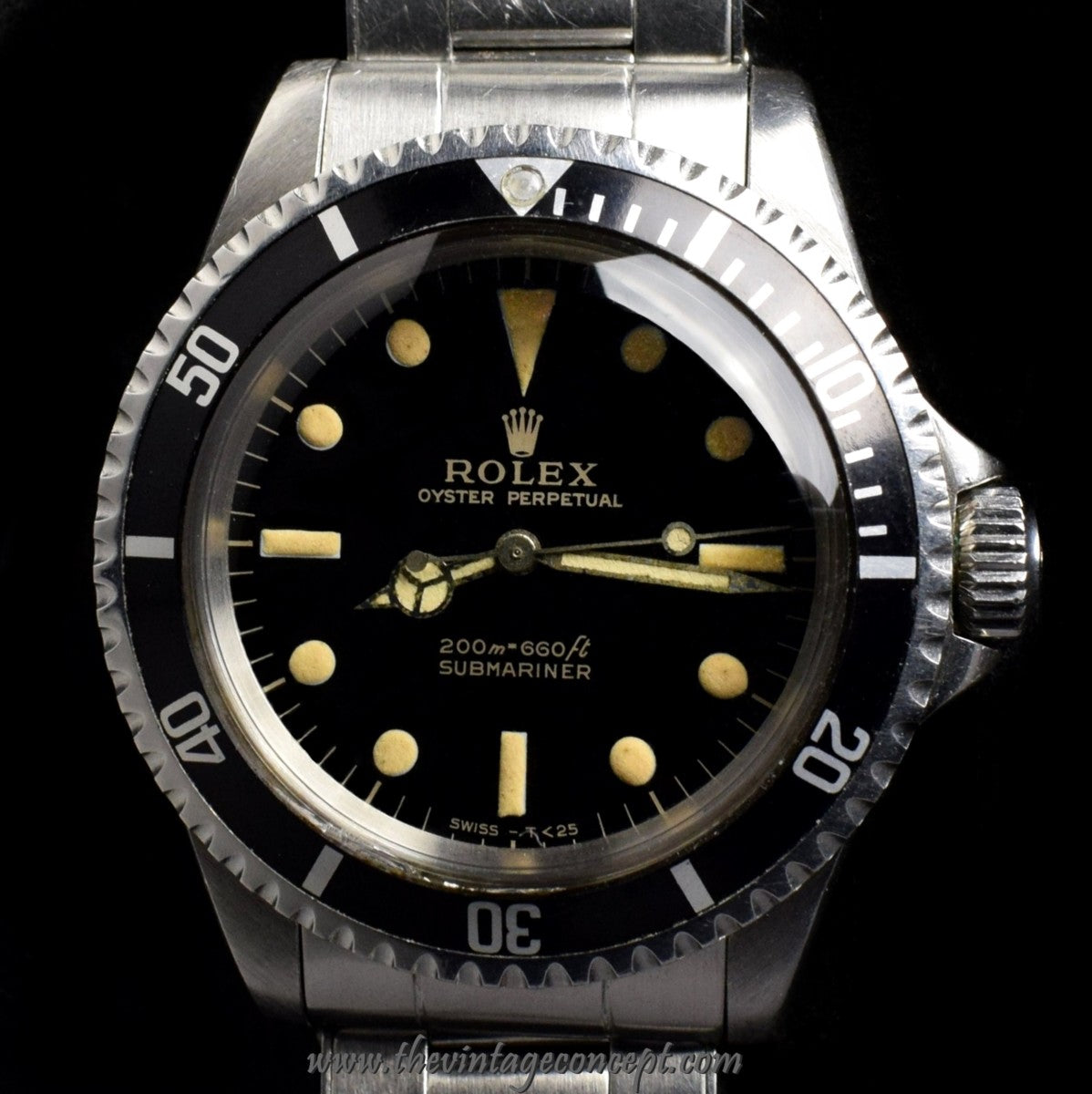 Rolex Submariner Gilt Dial 5513 w/ Original Paper & Box (SOLD)