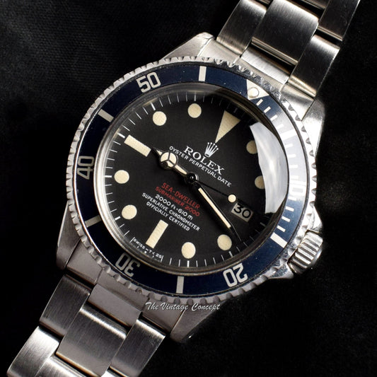 Rolex Double Red Sea-Dweller MK III 1665 (SOLD)