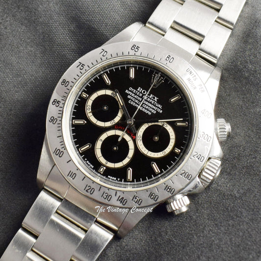 Rolex Daytona Black Dial "Inverted 6" 16520 (SOLD)