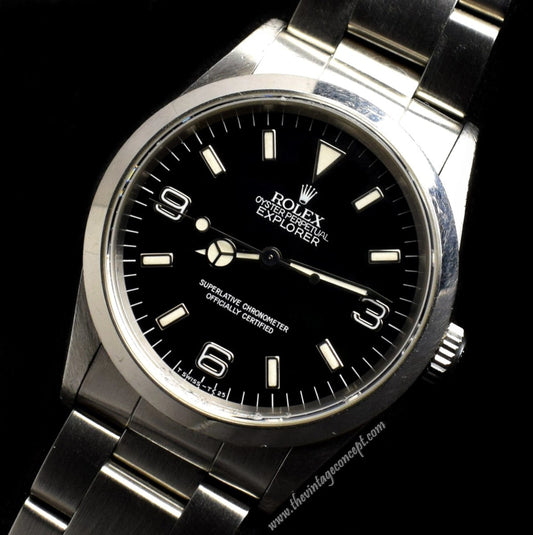 Rolex Explorer Unpolished Case 14270 (Full Set) (SOLD)